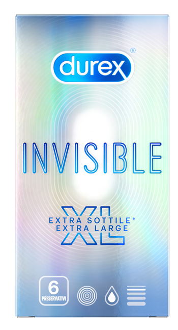 PROFILATTICO DUREX INVISIBLE XL 6 PEZZI - Farmacia Mastrangelo 