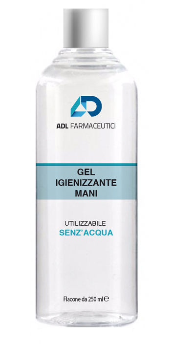 ADL FARMACEUTICI GEL IGIENIZZANTE 250 ML - Farmacia Mastrangelo 