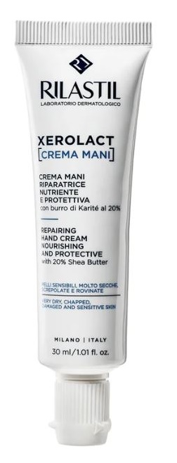 RILASTIL XEROLACT CREMA MANI NUTRIENTE E PROTETTIVA 30 ML - Farmacia Mastrangelo 