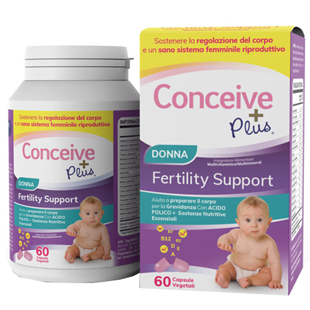 CONCEIVE PLUS SUPPORTO FERTILITA' FEMMINILE 60 CAPSULE - Farmacia Mastrangelo 