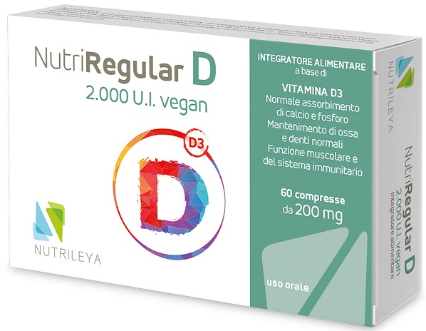 NUTRIREGULAR D 2000UI 60 COMPRESSE - Farmacia Mastrangelo 