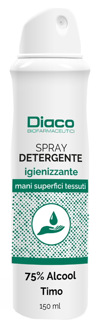SPRAY DETERGENTE IGIENIZZANTE MANI E SUPERFICI SPRAY 150 ML - Farmacia Mastrangelo 