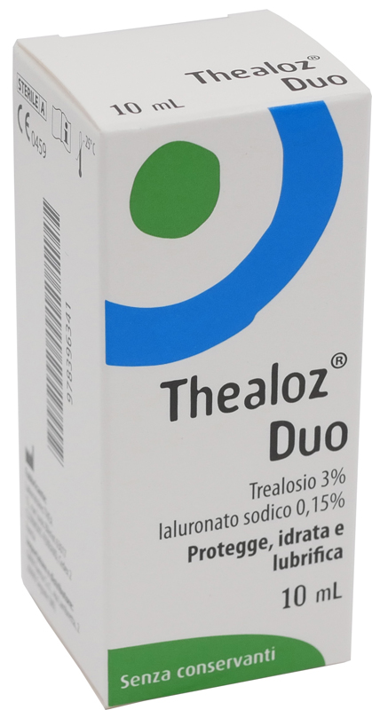 SOLUZIONE OCULARE THEALOZ DUO 10 ML - Farmacia Mastrangelo 