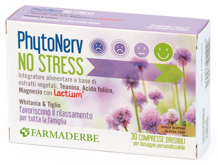 PHYTONERV NO STRESS 30 COMPRESSE - Farmacia Mastrangelo 