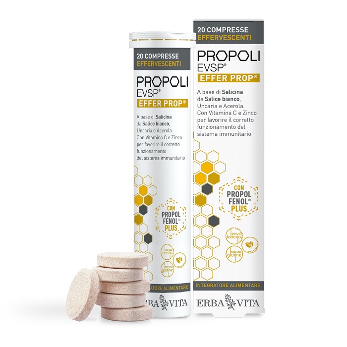 PROPOLI EVSP 20 COMPRESSE EFFERVESCENTI - Farmacia Mastrangelo 