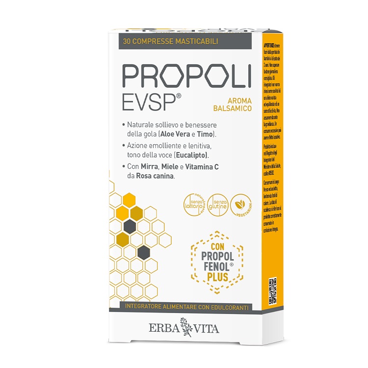 PROPOLI EVSP 30 COMPRESSE - Farmacia Mastrangelo 