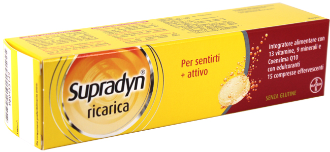 SUPRADYN RICARICA 15 COMPRESSE EFFERVESCENTI - Farmacia Mastrangelo 