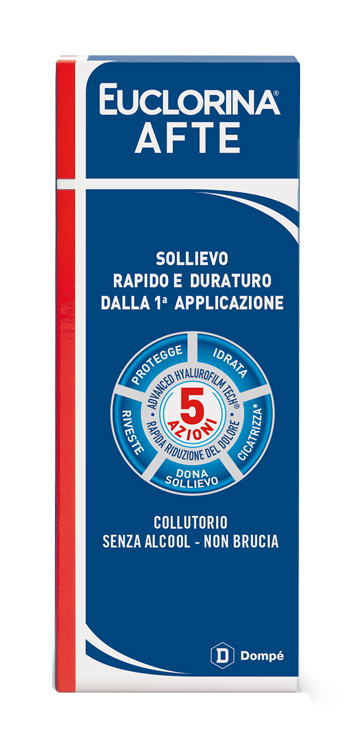 EUCLORINA AFTE COLLUTORIO 120 ML - Farmacia Mastrangelo 