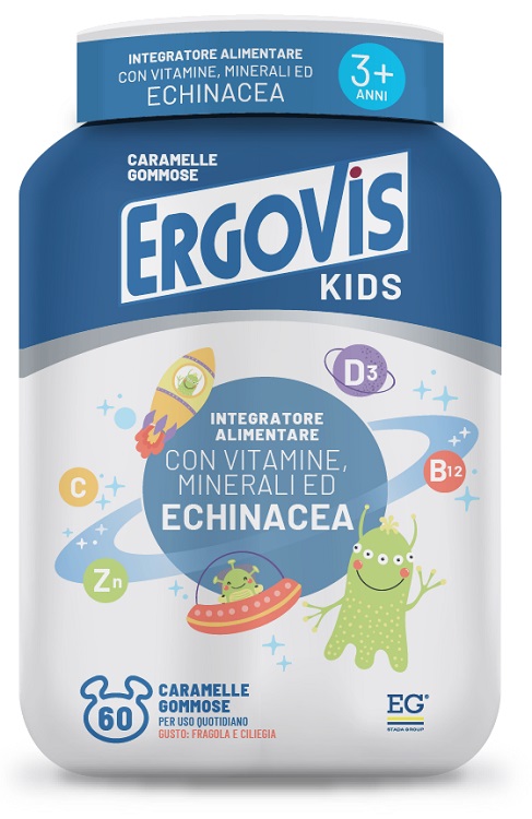 ERGOVIS KIDS 60 CARAMELLE GUSTOSE - Farmacia Mastrangelo 