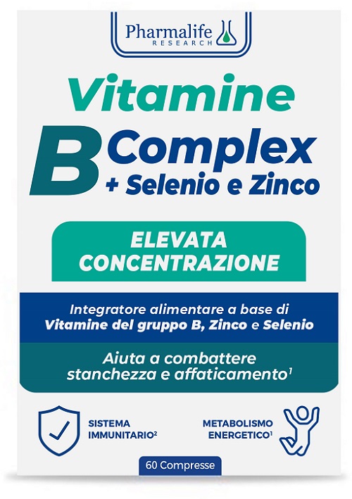 VITAMINA B COMPLEX 60 COMPRESSE VITACURVEG - Farmacia Mastrangelo 