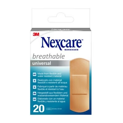 CEROTTO PREPARATO NEXCARE UNIVERSAL N0320NS-0 19X72MM 20 PEZZI - Farmacia Mastrangelo 