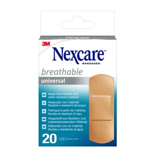 CEROTTO PREPARATO NEXCARE UNIVERSAL N0320NS-1 25X72MM 2 PEZZI - Farmacia Mastrangelo 