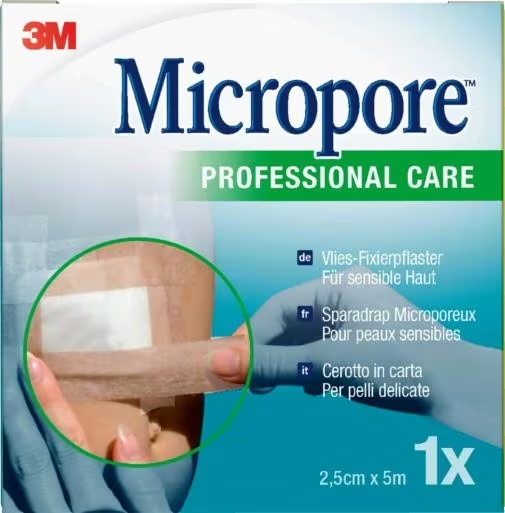 CEROTTO IN CARTA MICROPORE SURGICAL TAPE M5X25MM DISPENSER - Farmacia Mastrangelo 