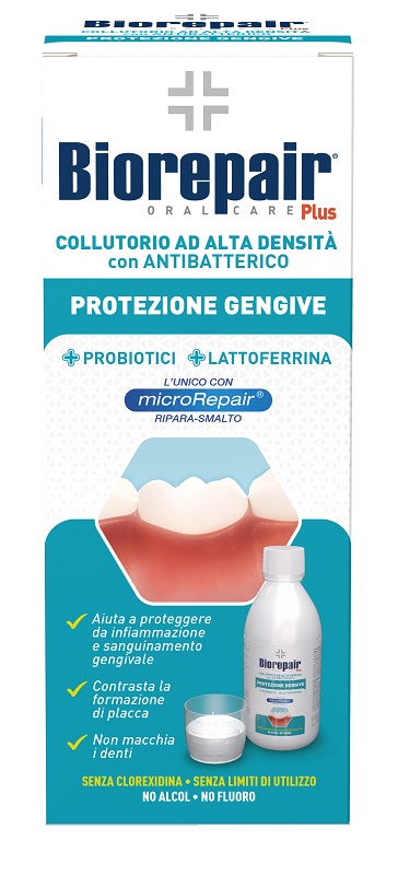 BIOREPAIR ORAL CARE PLUS COLLUTORIO PROTEZIONE GENGIVE 250 ML - Farmacia Mastrangelo 