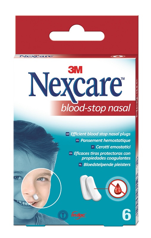 TAMPONE NASALE NEXCARE BLOOD STOP N1700NP 6 PEZZI - Farmacia Mastrangelo 