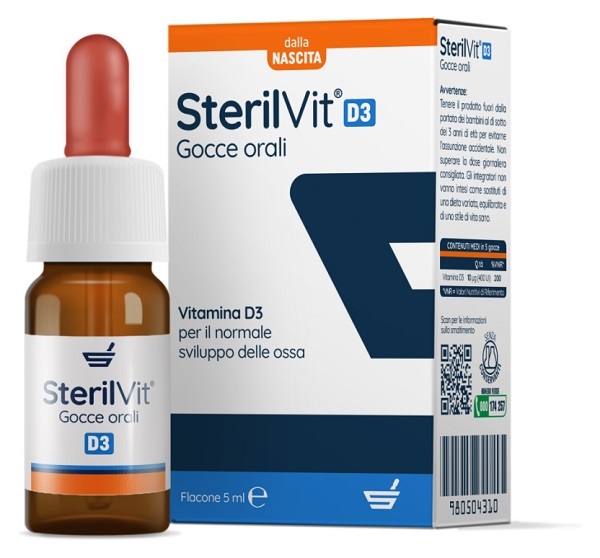 STERILVIT D3 GOCCE 5 ML - Farmacia Mastrangelo 
