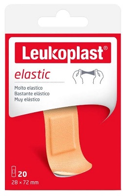LEUKOPLAST ELASTIC 72X28 20 PEZZI - Farmacia Mastrangelo 