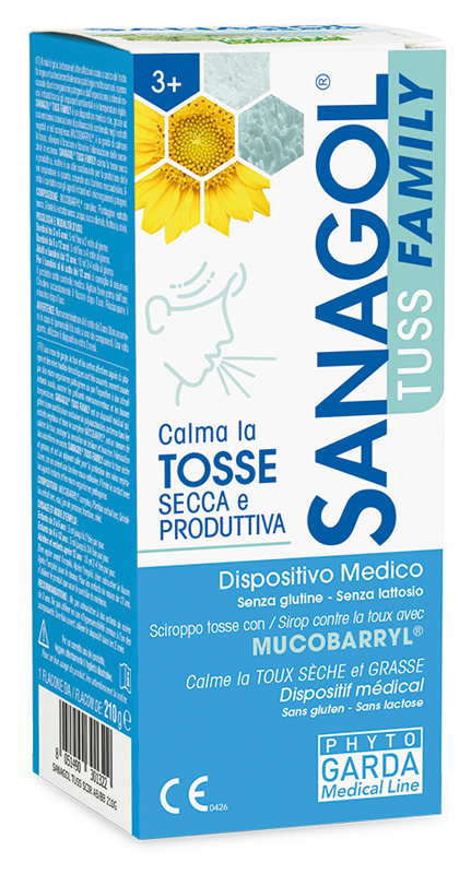 SANAGOL TUSS SCIROPPO ADULTI BIMBI 210 G - Farmacia Mastrangelo 