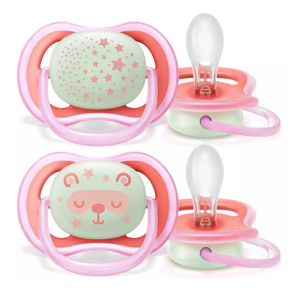 AVENT SUCCHIETTI ULTRA AIR NIGHT 6-18M FEMMINA 2 PEZZI - Farmacia Mastrangelo 