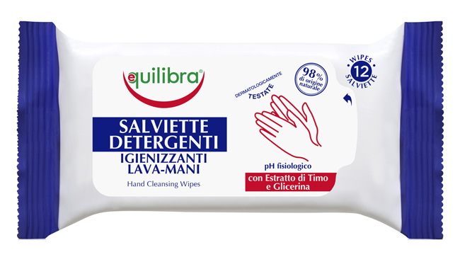 SALVIETTE DETERGENTI IGIENIZZANTI 12 PEZZI - Farmacia Mastrangelo 