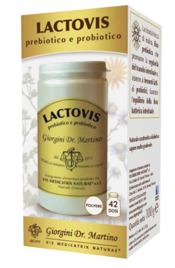 LACTOVIS PREBIOTICO PROBIOTICO 100 G - Farmacia Mastrangelo 