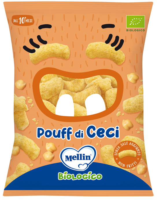 MELLIN SNACK BIO POUFF CECI 20 G - Farmacia Mastrangelo 
