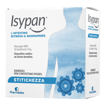 ISYPAN STITICHEZZA MACROGOL 4000 20 BUSTINE 10 G - Farmacia Mastrangelo 