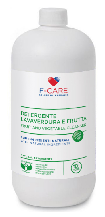 F CARE DETERGENTE VERDURA FRUTTA BIO 1000 ML - Farmacia Mastrangelo 
