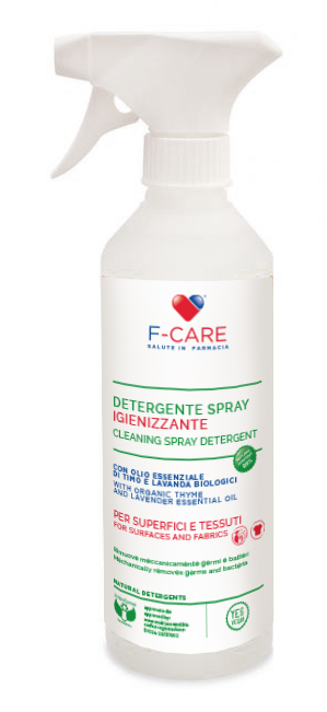 F CARE SPRAY IGIENIZZANTE BIO 500 ML - Farmacia Mastrangelo 