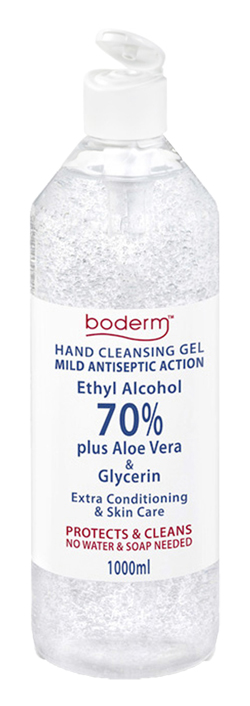 BODERM HAND CLEANSING GEL 70% 1 LITRO - Farmacia Mastrangelo 