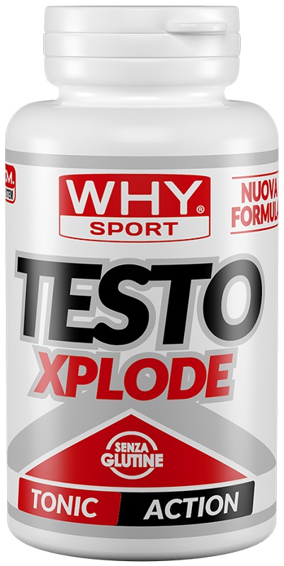WHYSPORT TESTO XPLODE 90 COMPRESSE NEW FORMULA - Farmacia Mastrangelo 