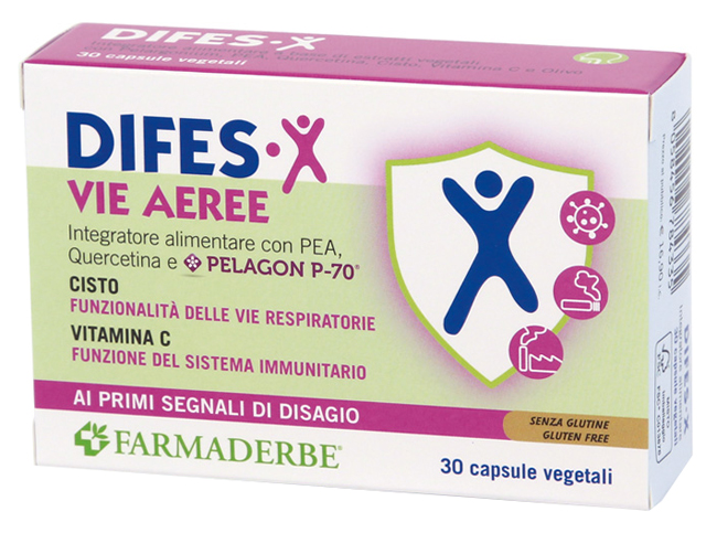 DIFES X VIE AEREE 30 CAPSULE - Farmacia Mastrangelo 