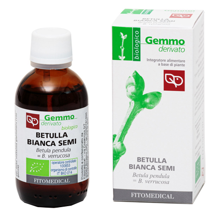 BETULLA BIANCA SEMI MACERATO GLICERICO 50 ML BIO - Farmacia Mastrangelo 