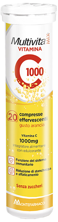 MULTIVITAMIX VIT C 1000 20 COMPRESSE EFFERVESCENTI - Farmacia Mastrangelo 
