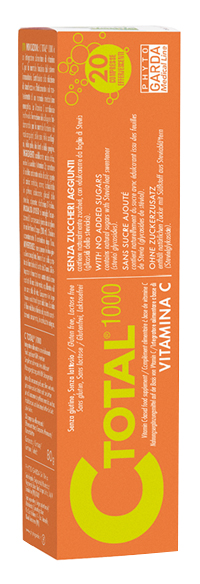 C TOTAL 1000 VITAMINA C 20 COMPRESSE EFFERVESCENTI - Farmacia Mastrangelo 