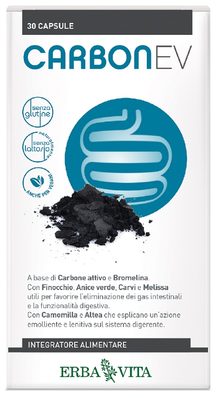 CARBON EV 30 CAPSULE - Farmacia Mastrangelo 