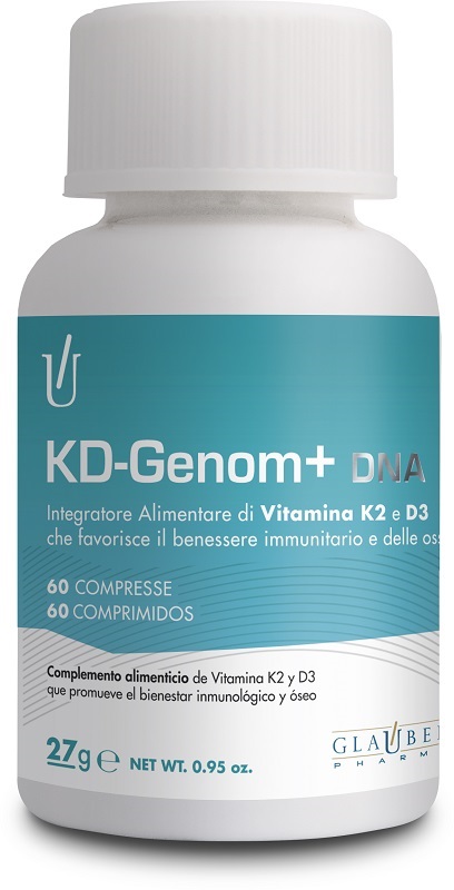 GLAUBER PHARMA KD-GENOM+ DNA 60 COMPRESSE - Farmacia Mastrangelo 