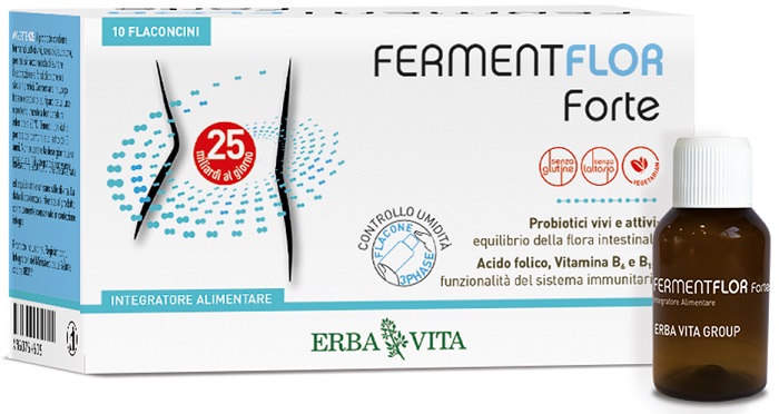 FERMENTFLOR FORTE 10 FLACONCINI - Farmacia Mastrangelo 
