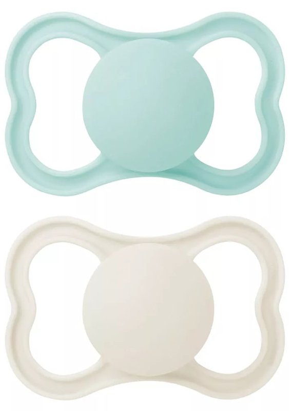 MAM AIR SUCCHIETTO 16+ MESI SILICONE NEUTRO 2 PEZZI - Farmacia Mastrangelo 