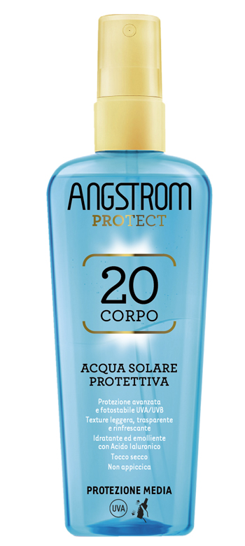 ANGSTROM ACQUA SOLARE PROTETTIVA SPF 20 140 ML - Farmacia Mastrangelo 