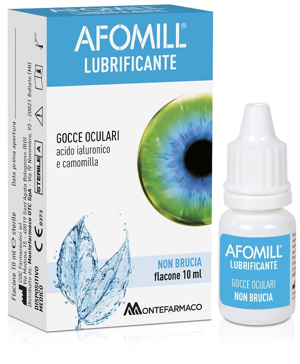 AFOMILL LUBRIFICANTE GOCCE OCULARI 10 ML - Farmacia Mastrangelo 