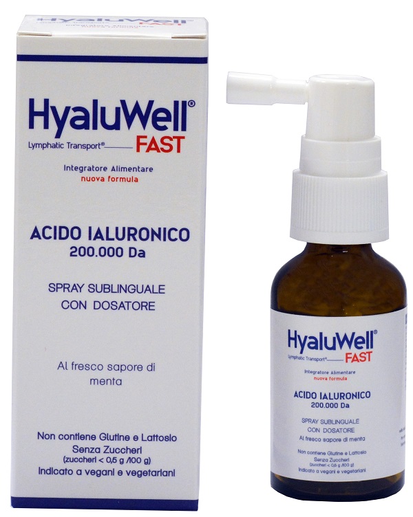 HYALUWELL FAST SPRAY SUBLINGUALE 20 ML - Farmacia Mastrangelo 