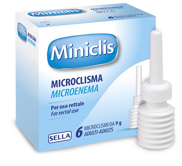 MINICLIS ADULTI 9 G 6 MICROCLISMI - Farmacia Mastrangelo 