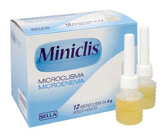 MINICLIS ADULTI 9 G 12 MICROCLISMI - Farmacia Mastrangelo 