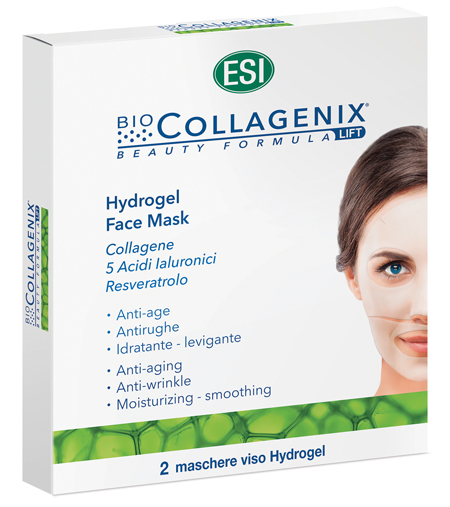 ESI BIOCOLLAGENIX HYDROGEL FACE MASK 2 PEZZI - Farmacia Mastrangelo 
