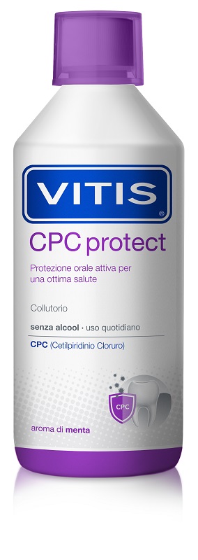 VITIS CPC PROTECT COLLUTORIO 500 ML - Farmacia Mastrangelo 