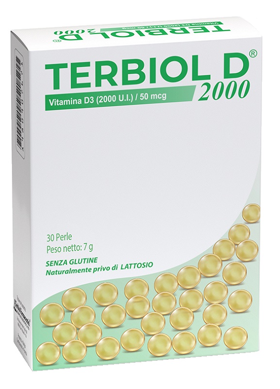 TERBIOL D 2000 30 CAPSULE SOFT GEL - Farmacia Mastrangelo 