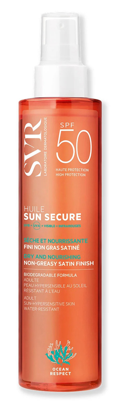 SUN SECURE HUILE SECHE SPF50+ NUOVA FORMULA 200 ML - Farmacia Mastrangelo 