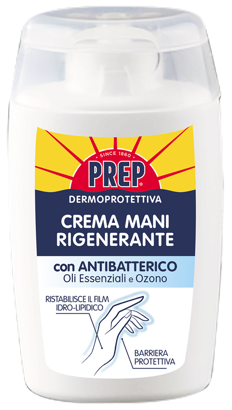 PREP CREMA MANI RIGENERANTE CON ANTIBATTERICO 100 ML - Farmacia Mastrangelo 