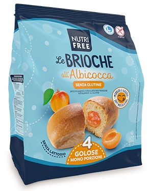NUTRIFREE LE BRIOCHE ALBICOCCA 200 G - Farmacia Mastrangelo 